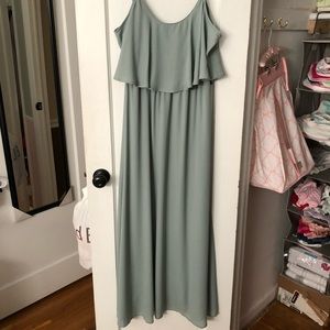 Show Me Your Mumu silver sage crisp dress caitlin